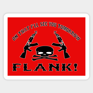 FLANK! Sticker